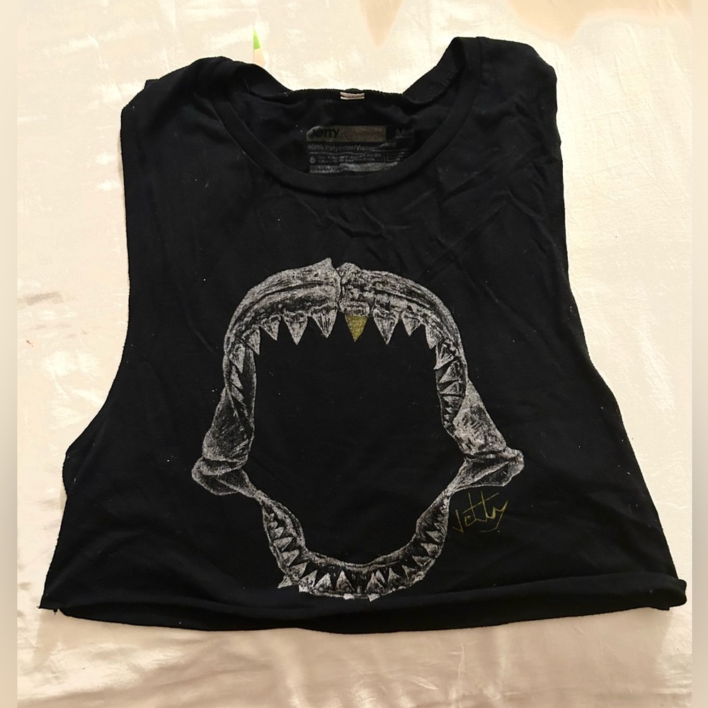 Jetty Cropped tank size M